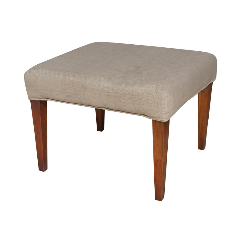 7011-120-F Couture Covers Single Bench Cover - Light Brown Cover/Cushion - RauFurniture.com