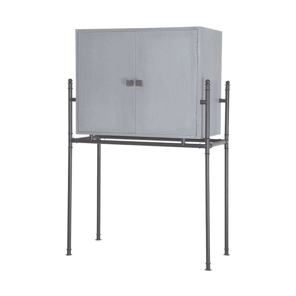7011-303 Shindig Bar In Gravesend Grey - Free Shipping! Cabinet - RauFurniture.com