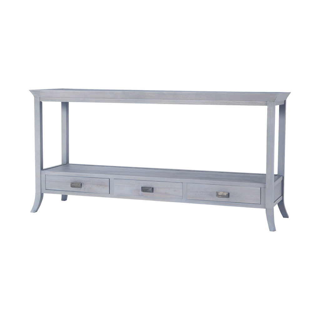 7011-310 Tamara Sofa Console In Gravesend Grey Table - RauFurniture.com