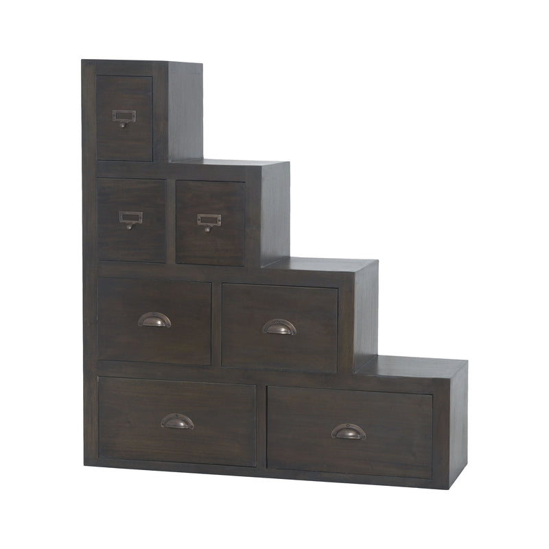 7011-314 Vitruvius Chest In Heritage Grey Stain Chest - RauFurniture.com