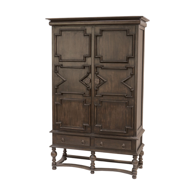 7011-315 Tobin Cabinet In Heritage Grey Stain - Free Shipping! Chest - RauFurniture.com