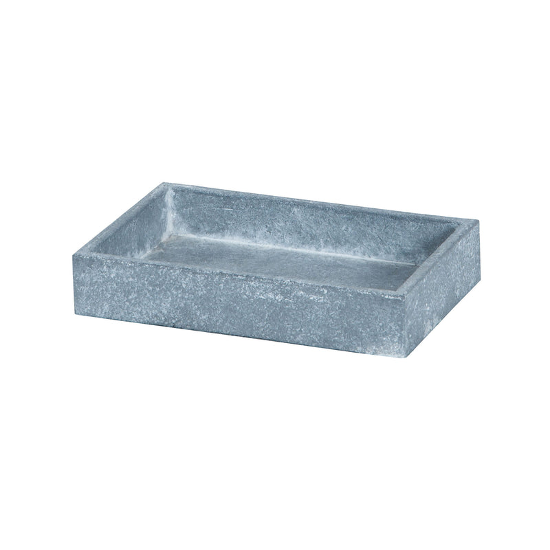 7011-542 Faux Concrete Soap Dish Dish - RauFurniture.com