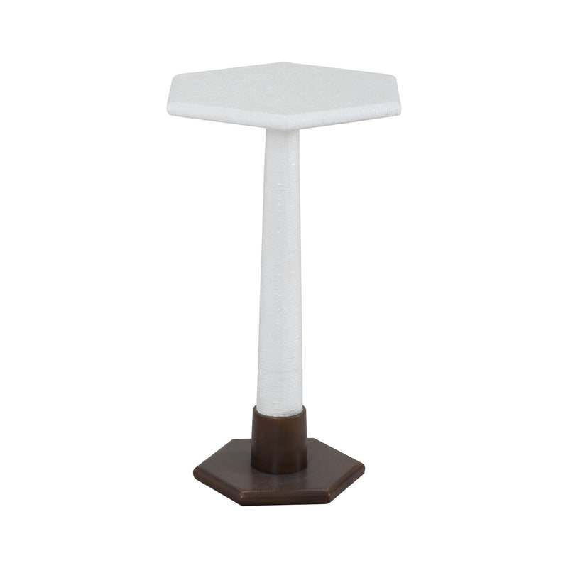 7011-961W Launch Pad White Accent Table Table - RauFurniture.com