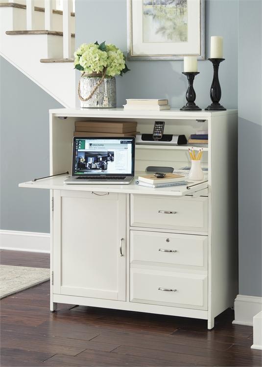 715-CC Hampton Bay Home Office-White