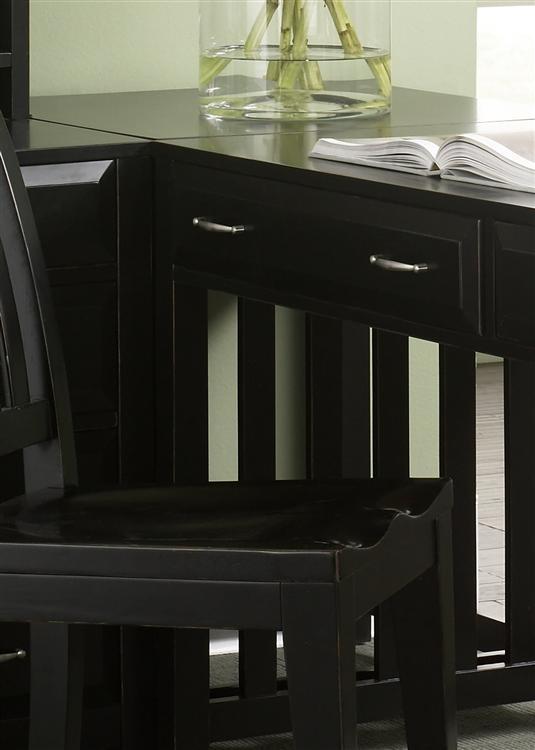 717-HO Hampton Bay Home Office-Black