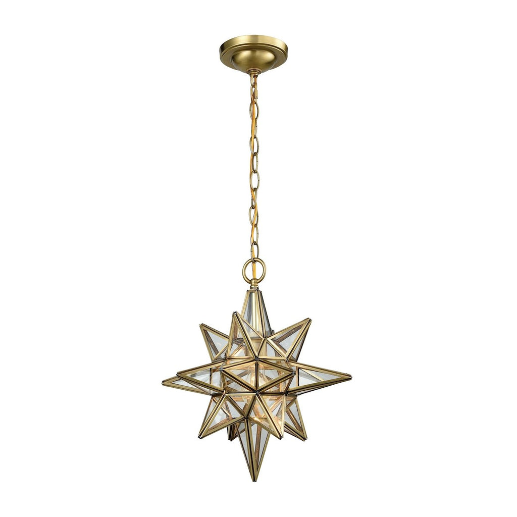 Beamer - Mini Pendant - Brushed Brass