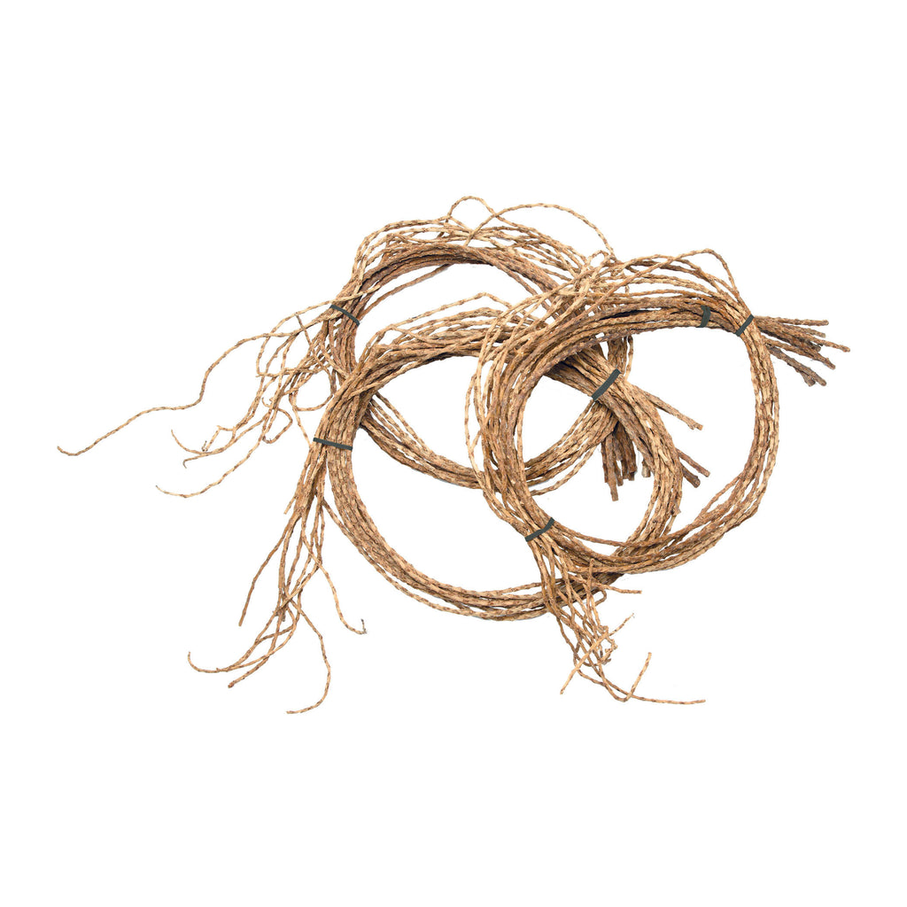 742012 Natural Tail Coil Bunch With Leather And Bead Tie Accessory - RauFurniture.com