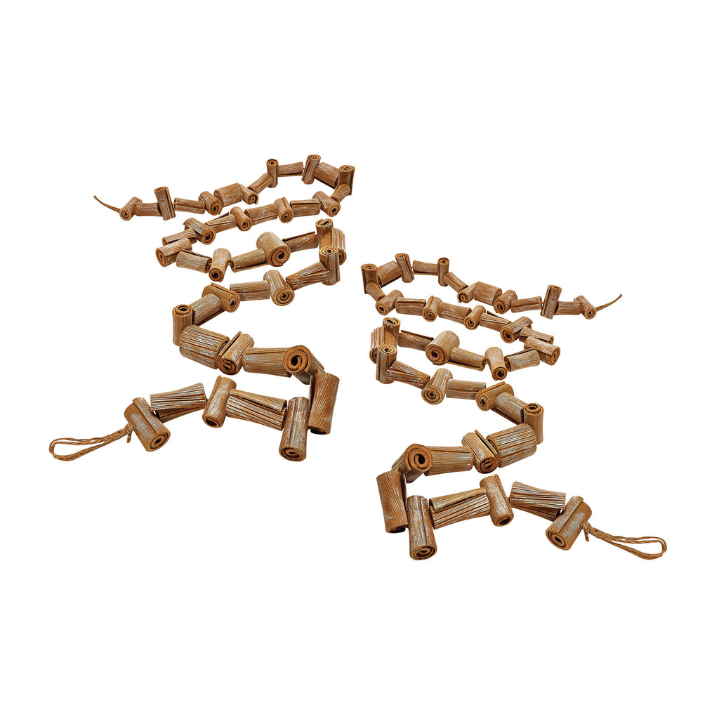 742024/S2 Coco Boat Spiral Garland - Set of 2 Accessory - RauFurniture.com