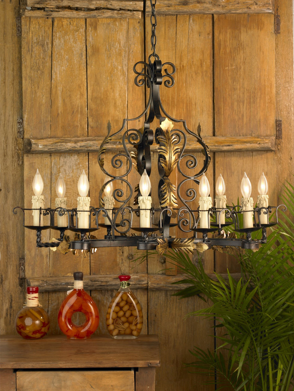 Artistic - Chandelier - Antique Highlighted Bronze