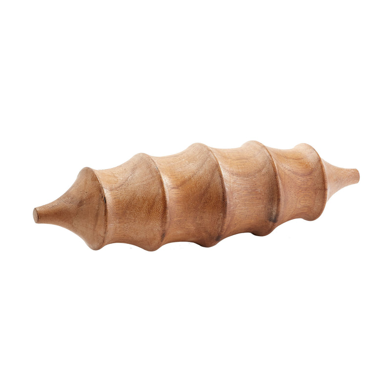 784079 Natural Hand Carved Cocoon Accessory - RauFurniture.com