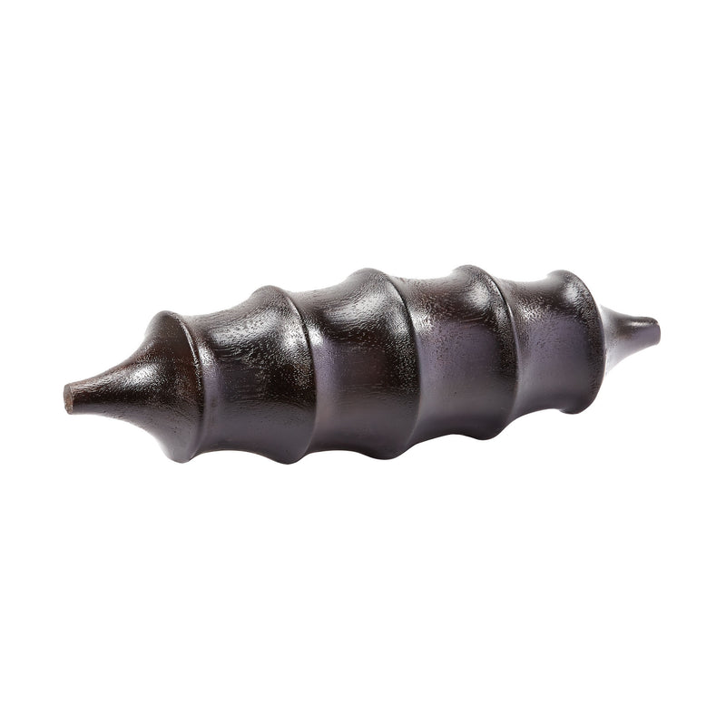 784080 Chocolate Hand Carved Cocoon Accessory - RauFurniture.com