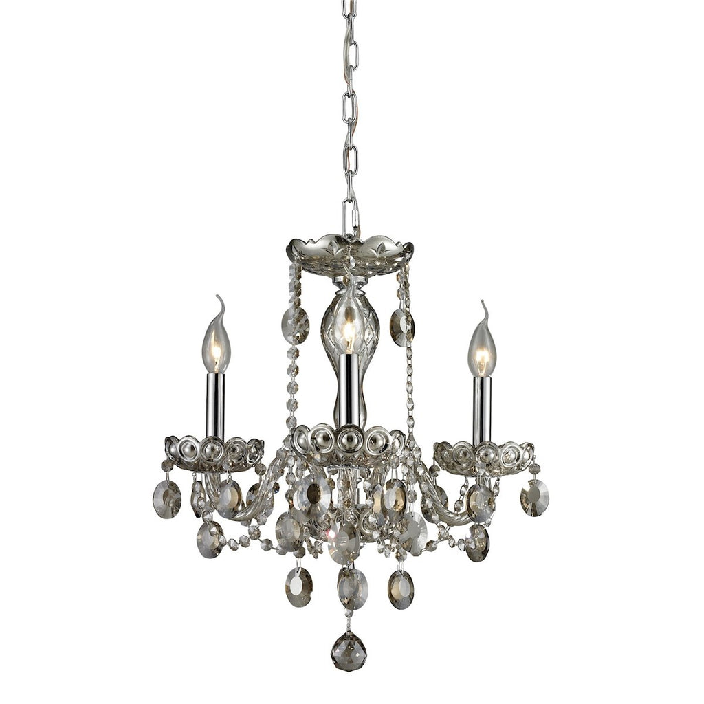 Balmoral - Chandelier - Teak Plated