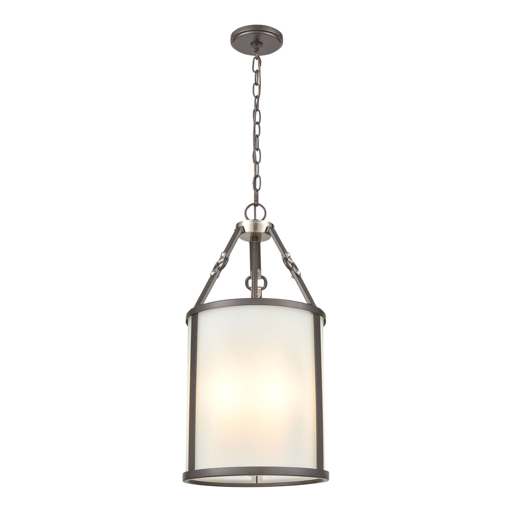 Armstrong Grove - Pendant - Espresso Brown, Satin Nickel