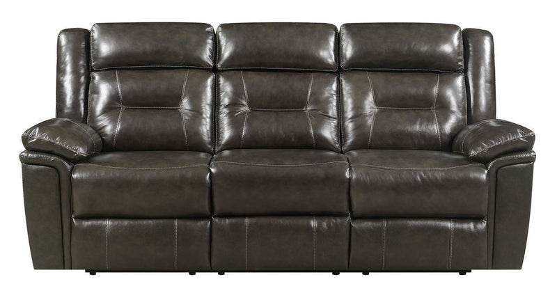 Eh8476 Monterey 602LV Grey Top Grain Leather Furniture - RauFurniture.com