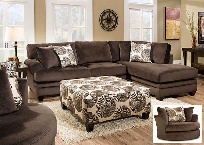 8642 Groovy Chocolate - ReeceFurniture.com