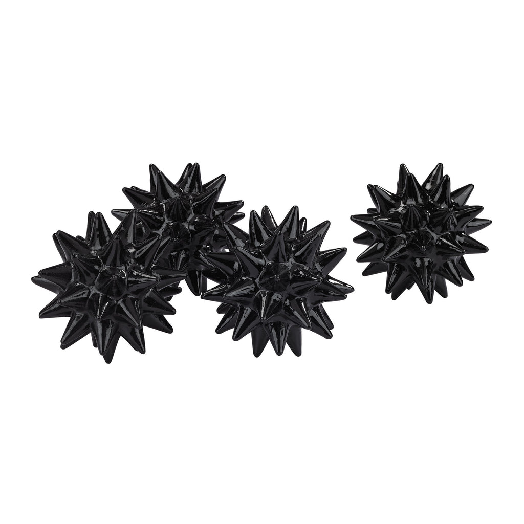 87-007/S4 Set of 4 Spiked Orbs Accessory - RauFurniture.com