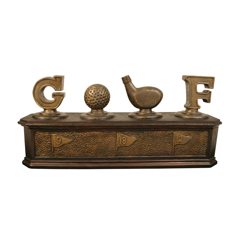 87-3202 Golf Lovers Box Box/Canister - RauFurniture.com