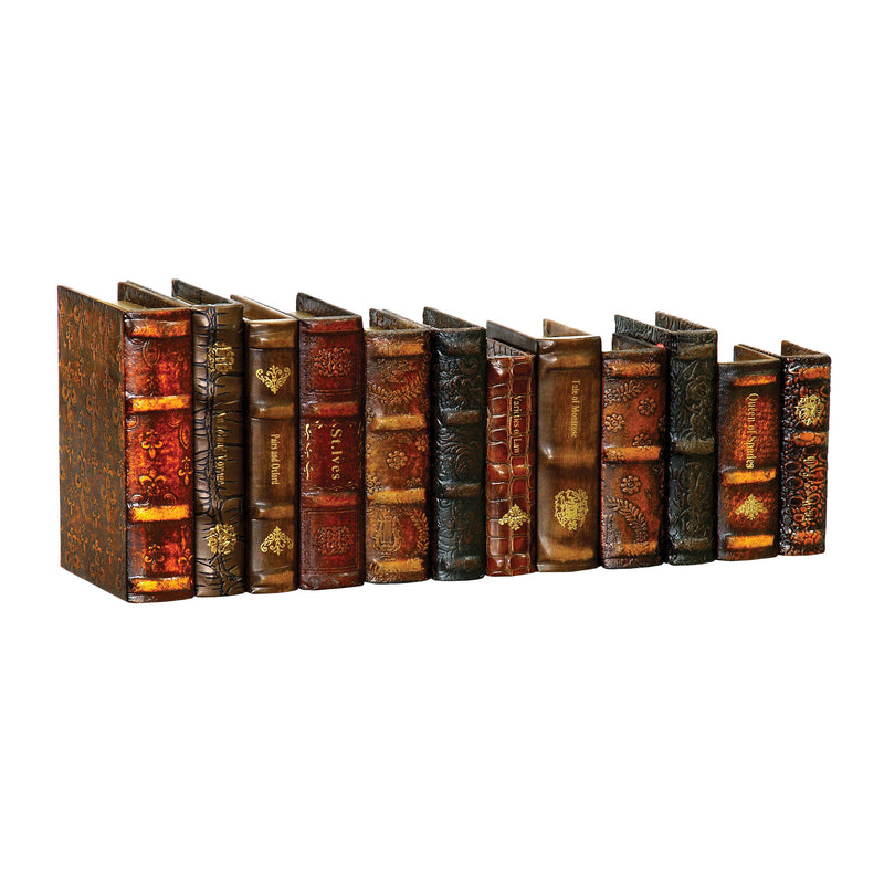 89-2858 Set of 12 Leatherbound Books - Free Shipping! Accessory - RauFurniture.com