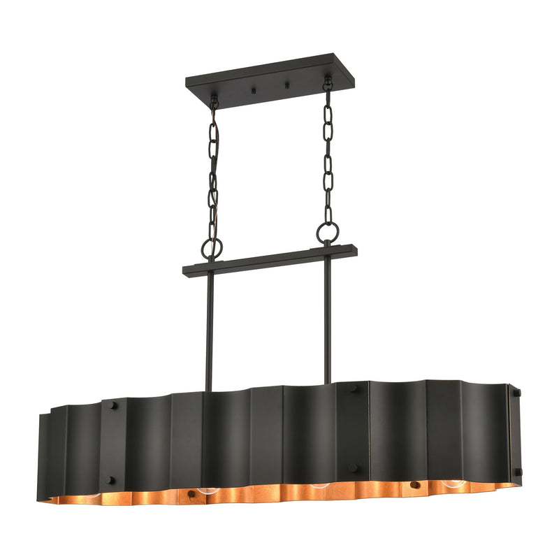 Clausten - Island Light - Black, Gold, Gold