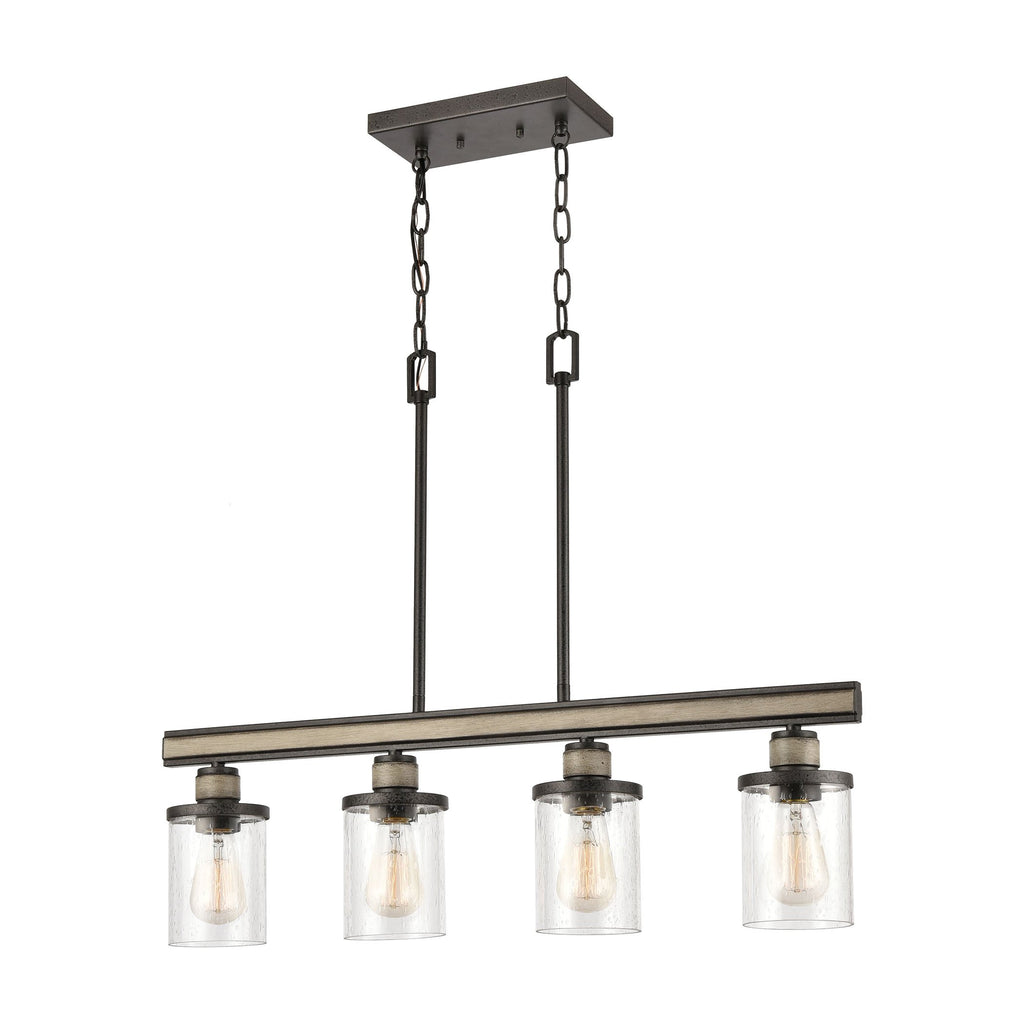 Beaufort - Island Light - Anvil Iron, Distressed Antique Graywood, Distressed Antique Graywood