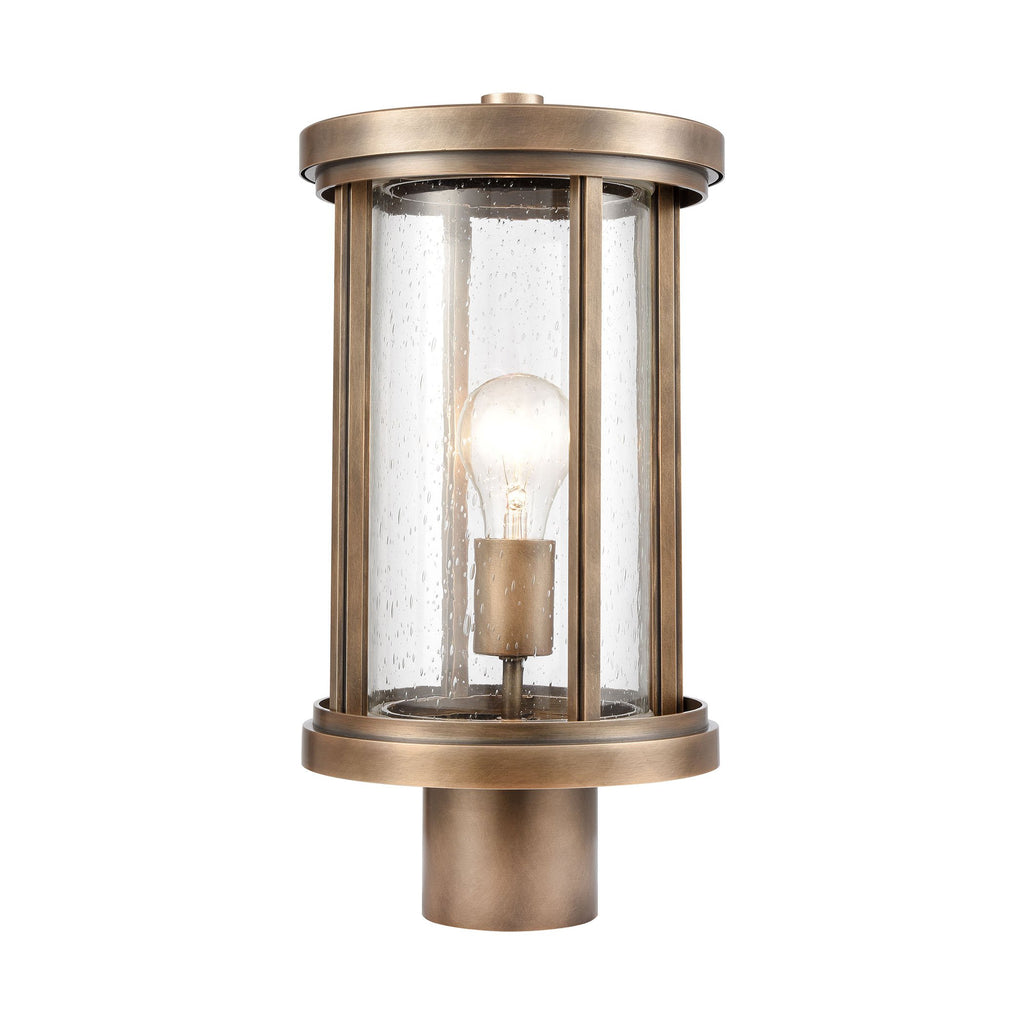 Brison - Post Mount - Vintage Brass