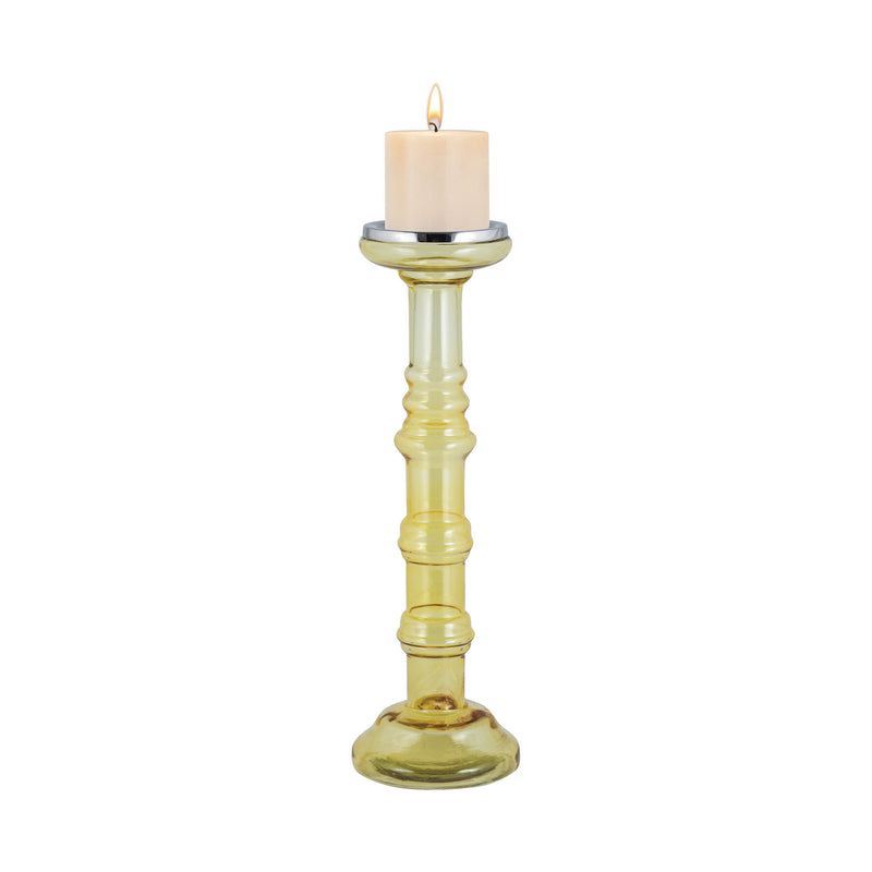 8983-050 Catalina Seagrass Candle Holder - Medium Candle/Candle Holder - RauFurniture.com
