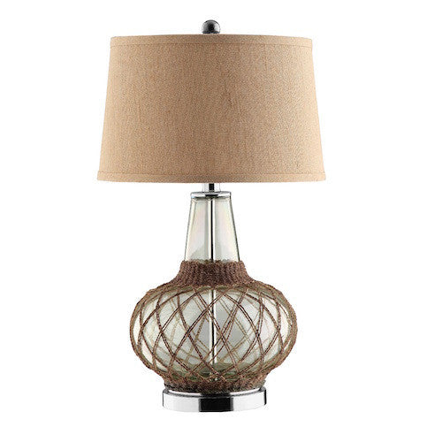 90025 - Genie Glass Table  Lamp - Free Shipping! Floor, Desk And Table Lamps - RauFurniture.com
