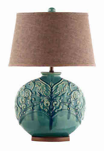 90030 - Rochel Ceramic Table Lamp - Free Shipping! Floor, Desk And Table Lamps - RauFurniture.com