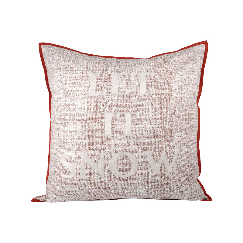 903021 - Let It Snow 24x24 Pillow - COVER ONLY