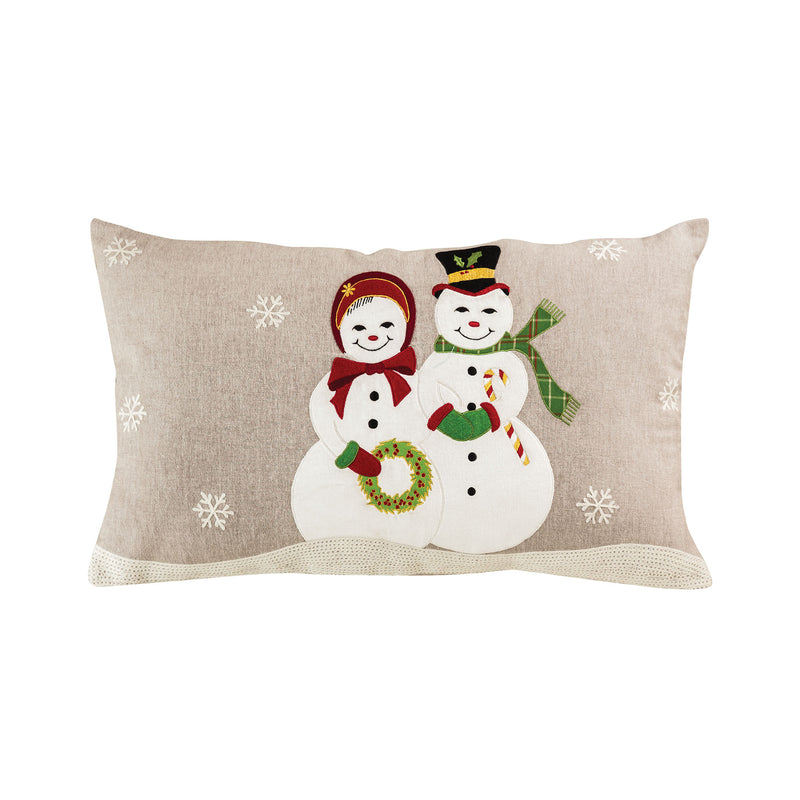 907036 - Winter Merriment 16x26 Lumbar Pillow - COVER ONLY