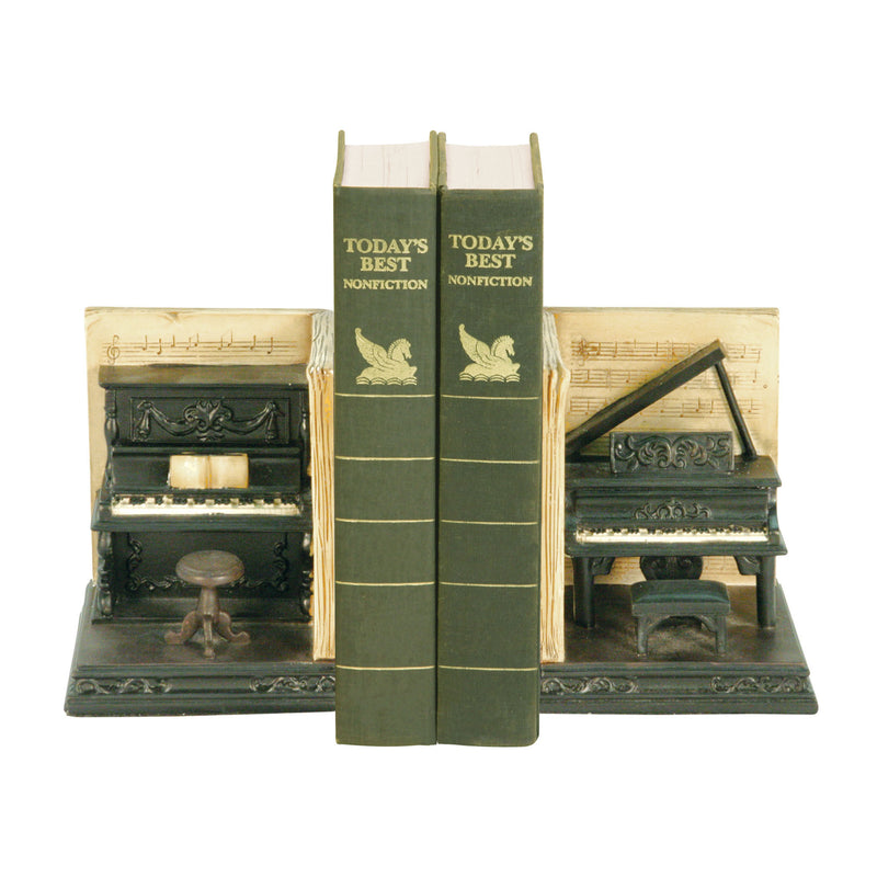 91-3708 Pair Dueling Piano Bookends Bookend - RauFurniture.com