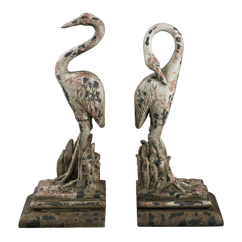 93-10101 Heron Book Ends Bookend - RauFurniture.com