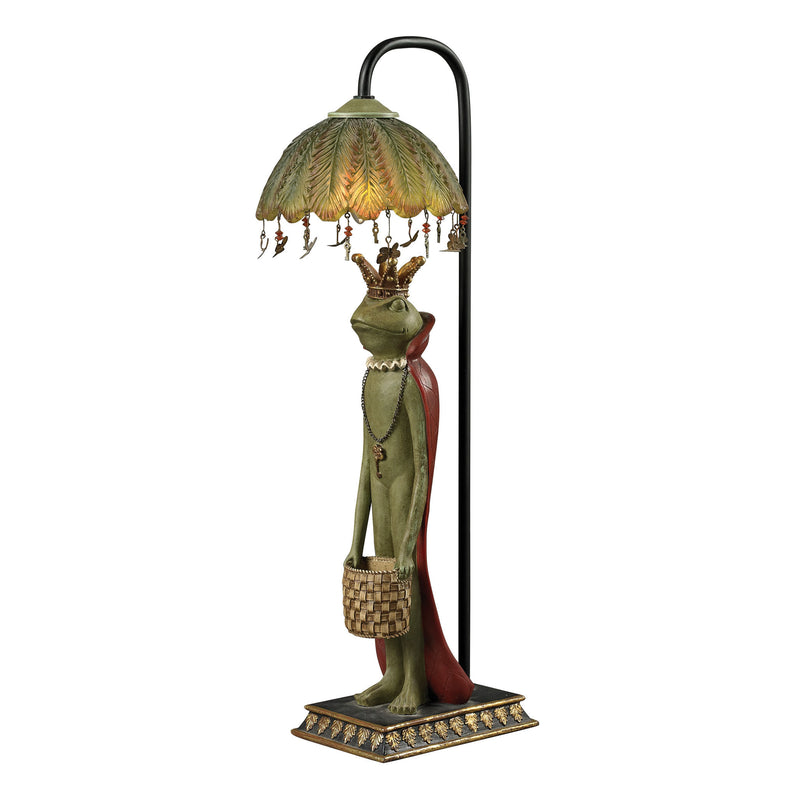 93-19334 King Frog With Basket Accent Lamp - Free Shipping! Table Lamp - RauFurniture.com