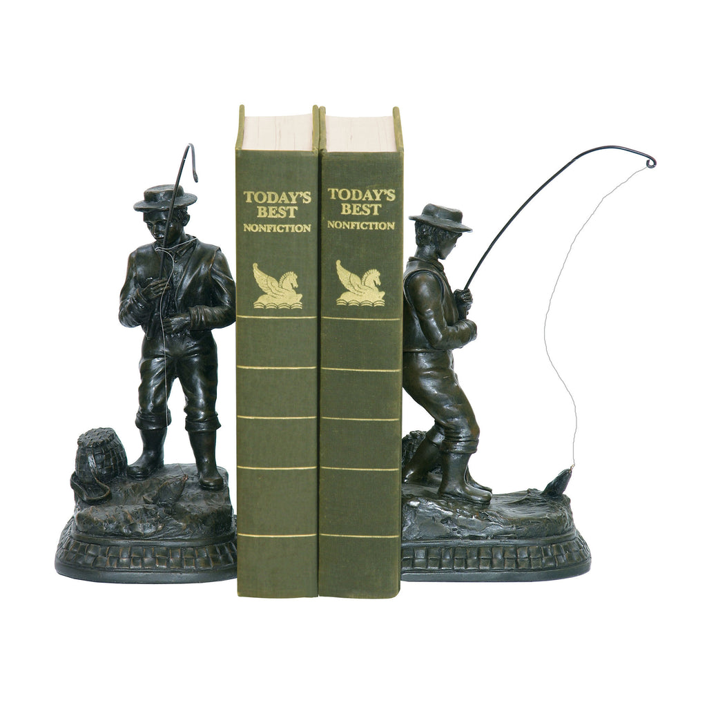93-3329 Pair Fish On Line Bookend Bookend - RauFurniture.com