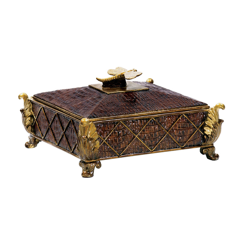93-3493  Australian Decorative Dressing Box Box/Canister - RauFurniture.com