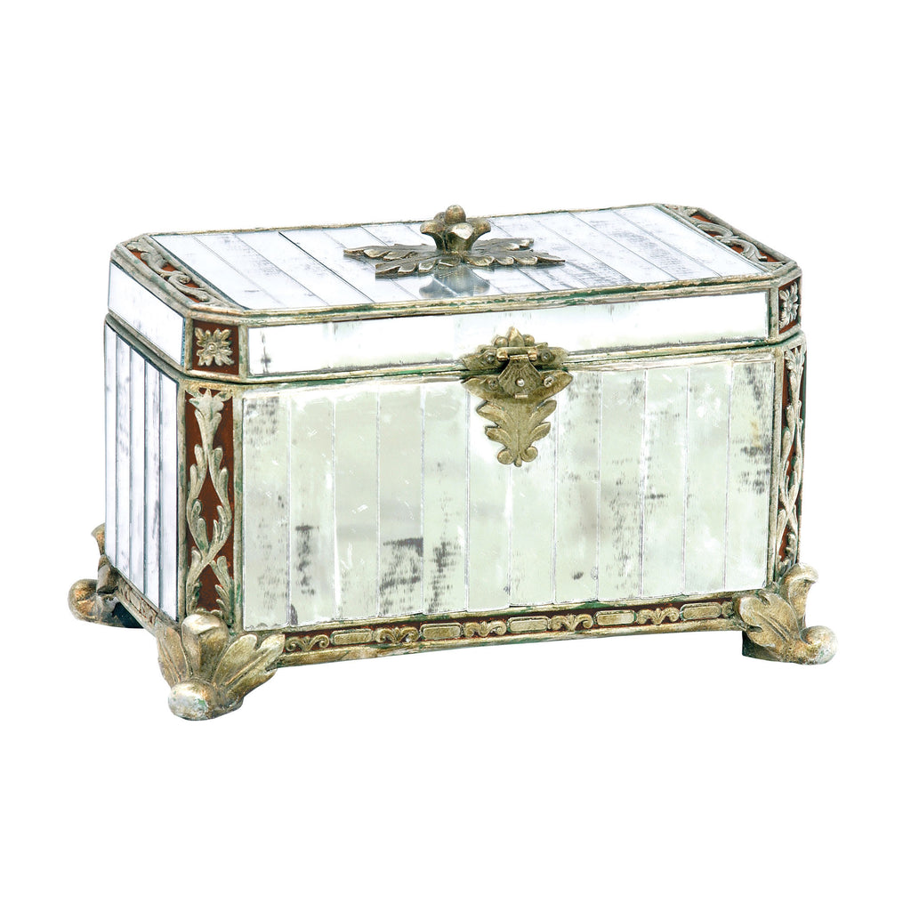 93-5835  Paneled Mirror Box Box/Canister - RauFurniture.com