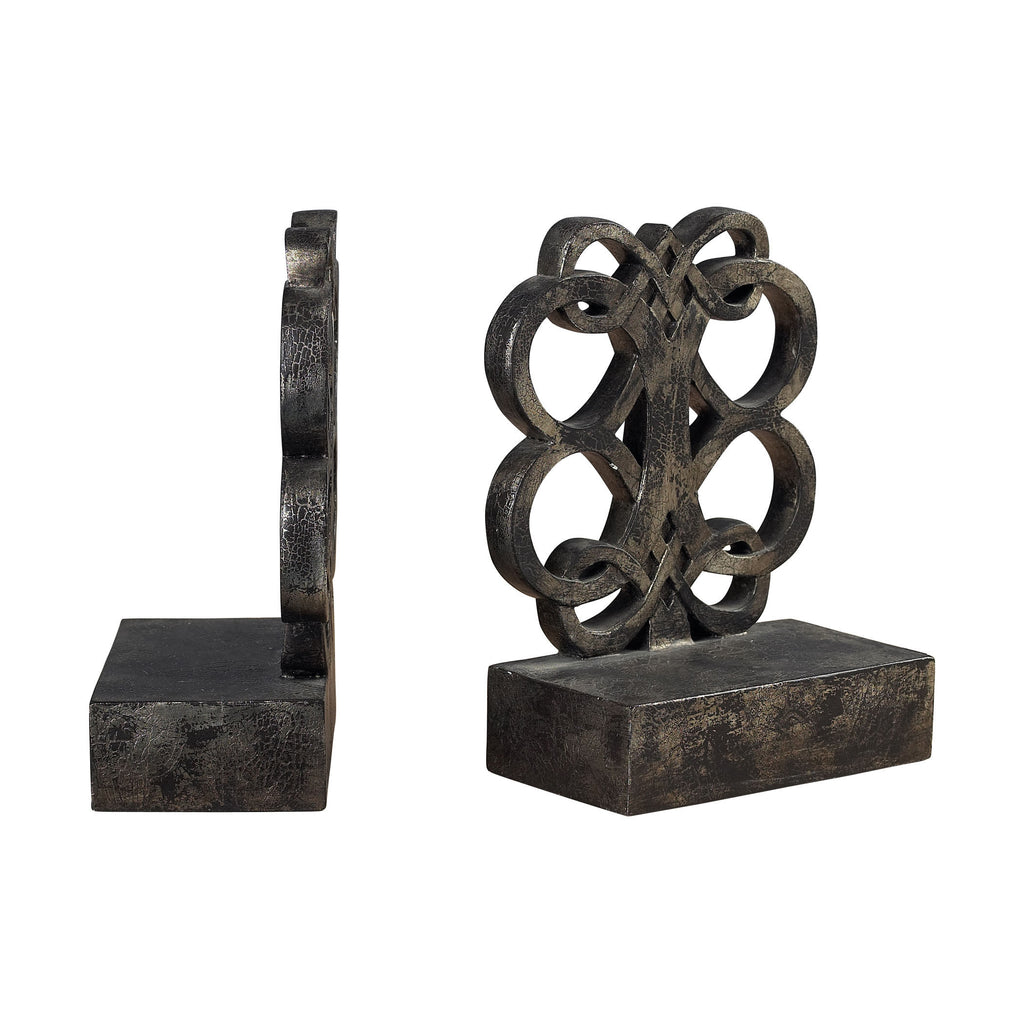 93-9231 Bookends In Durand Bronze Finish Bookend - RauFurniture.com