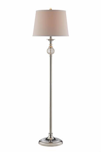 99840 - Caitlyn Glass Floor Lamp - Free Shipping! Floor, Desk And Table Lamps - RauFurniture.com