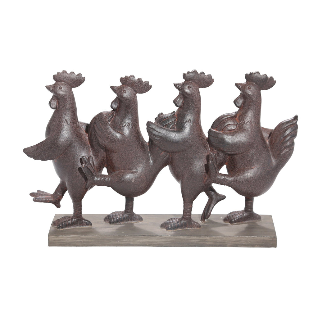 Rust Dancing Chickens