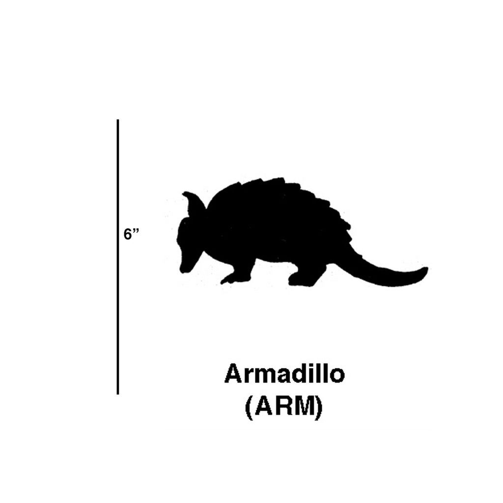 ARM - Armadillo Cookie Cutters (Set of 6)
