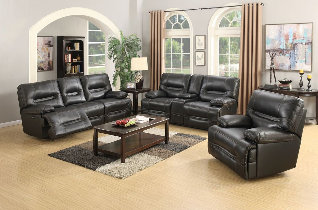 Ballantyne E17 Black 2411LV Top Grain Leather Furniture - RauFurniture.com