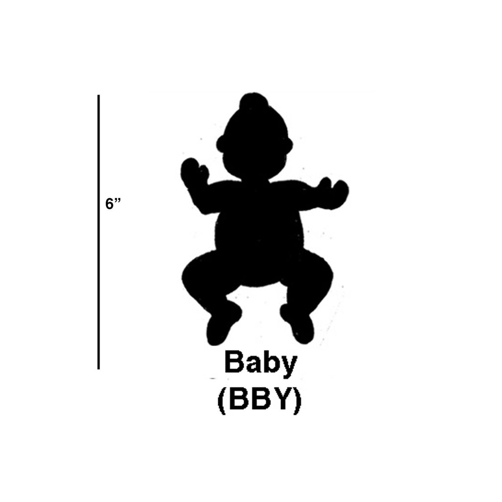 BBY - Baby Cookie Cutters (Set of 6)