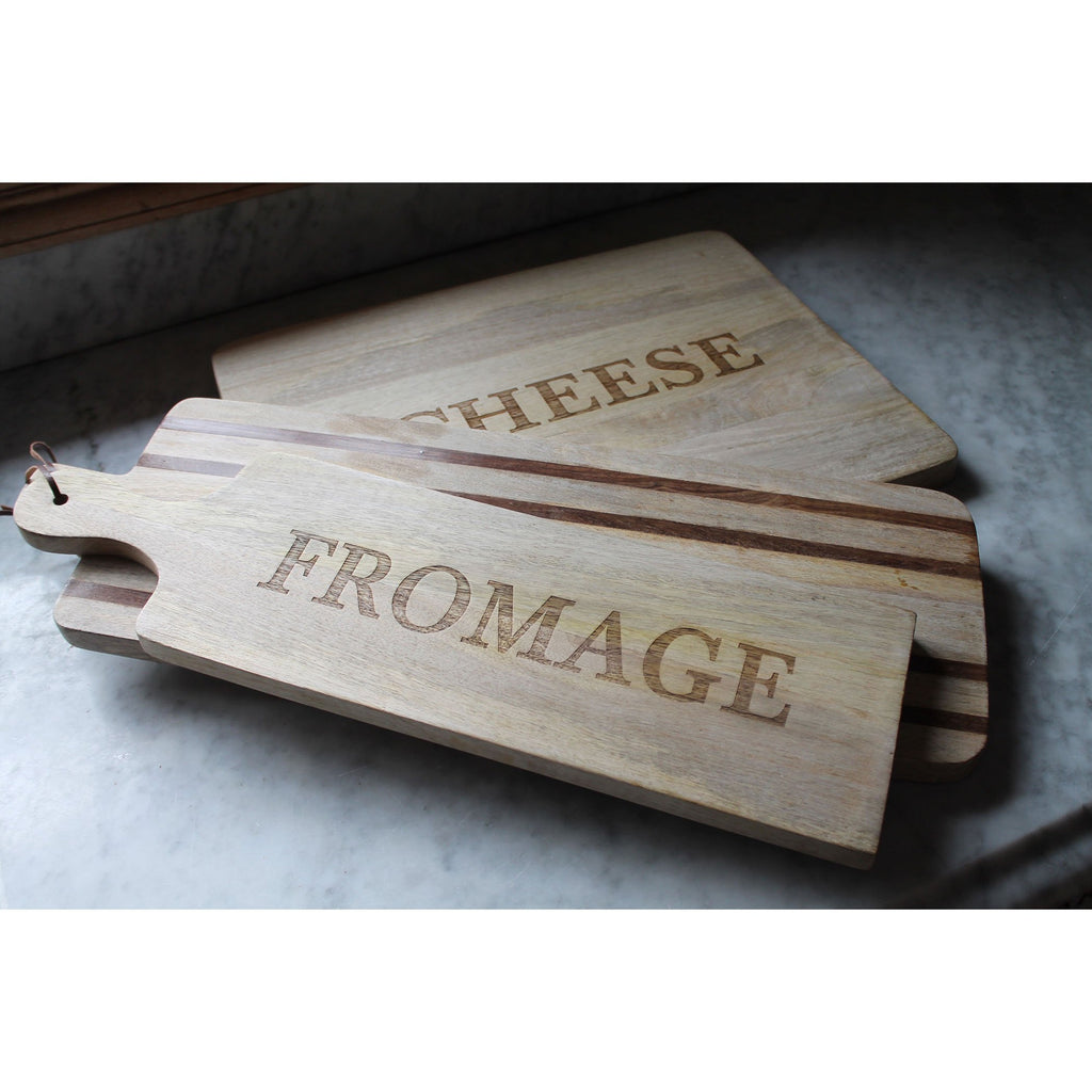 BORD006 - Wood "Cheese" Board