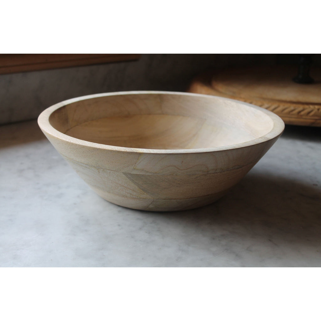 BOWL008A - SALAD BOWL TAPERED (UNFINISHED)