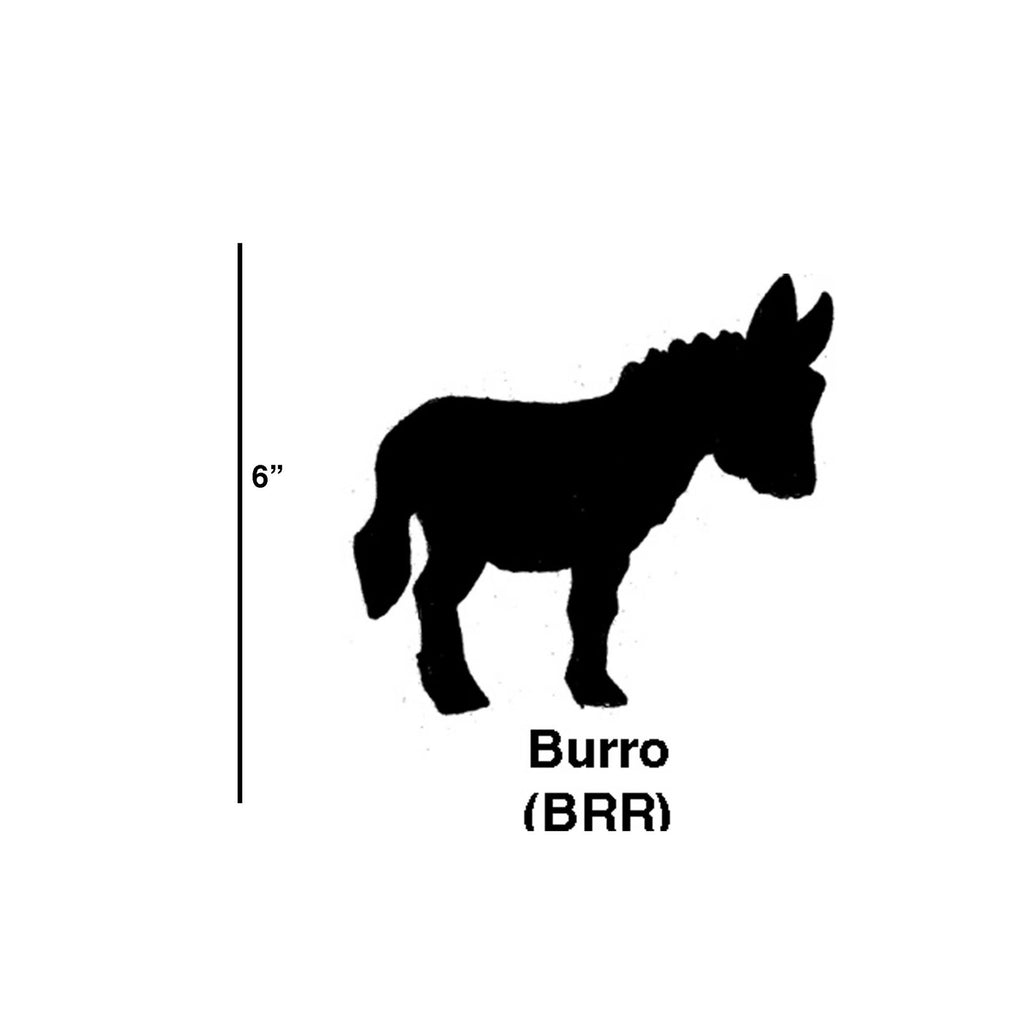 BRR - Burro Cookie Cutters (Set of 6)