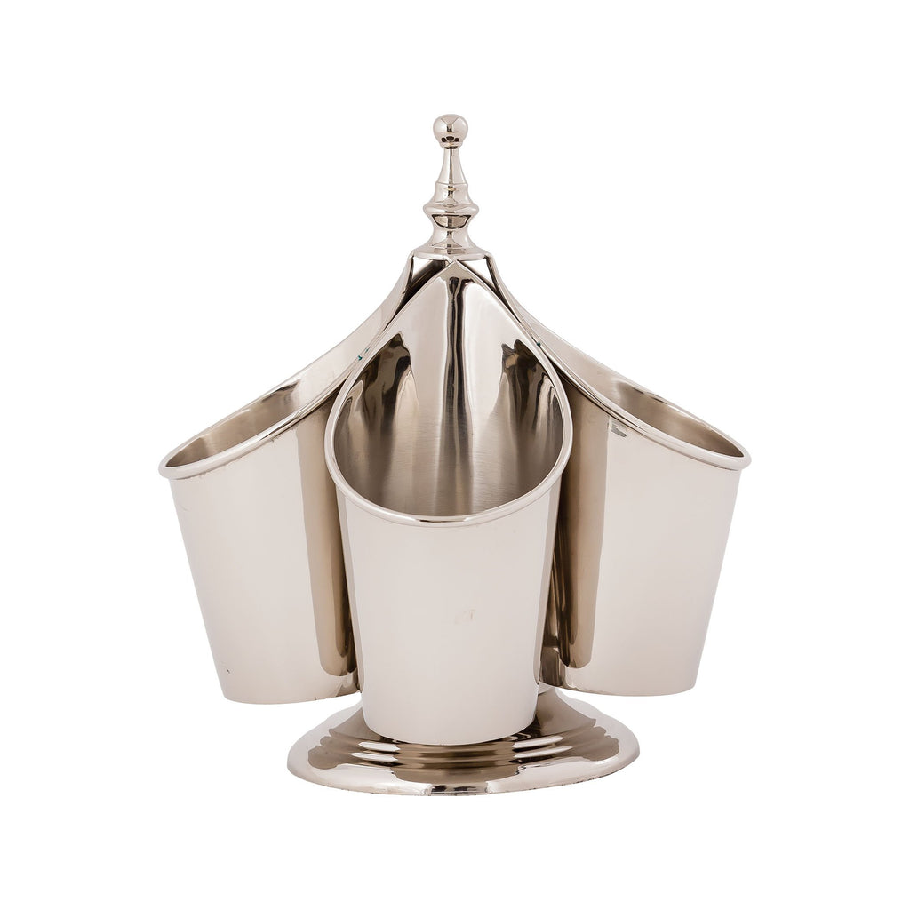 CDDY005 - Nickel Plate Utensil Caddy