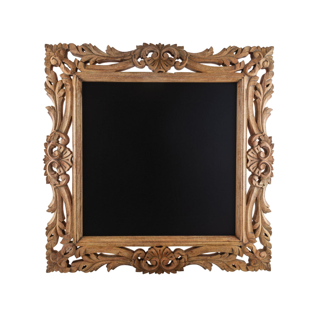 CHALK003 - French Picture Frame Chalkboard in Natural Mango