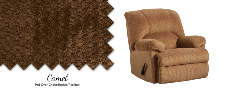 8500 Feel Good Pad-Over-Chaise Rocker/Recliner