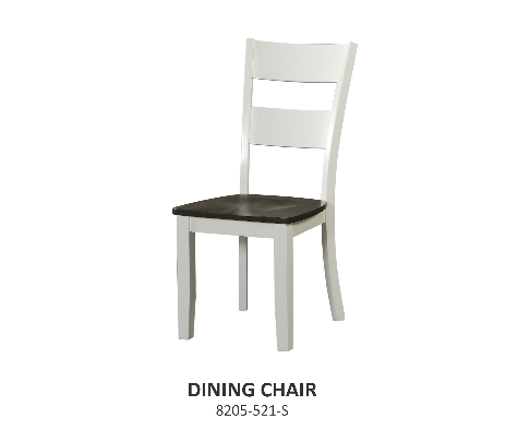 8205 Grey & White Dining Room Set - ReeceFurniture.com