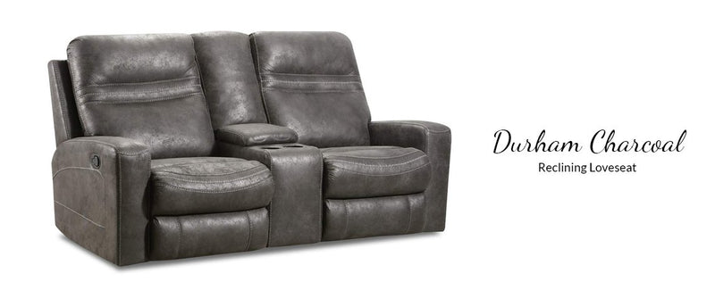 56422 Durham Charcoal - ReeceFurniture.com